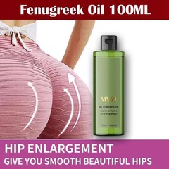 FENUGREEK And AKPI Seed HIPS and BUTT enhancement OIL 100ml