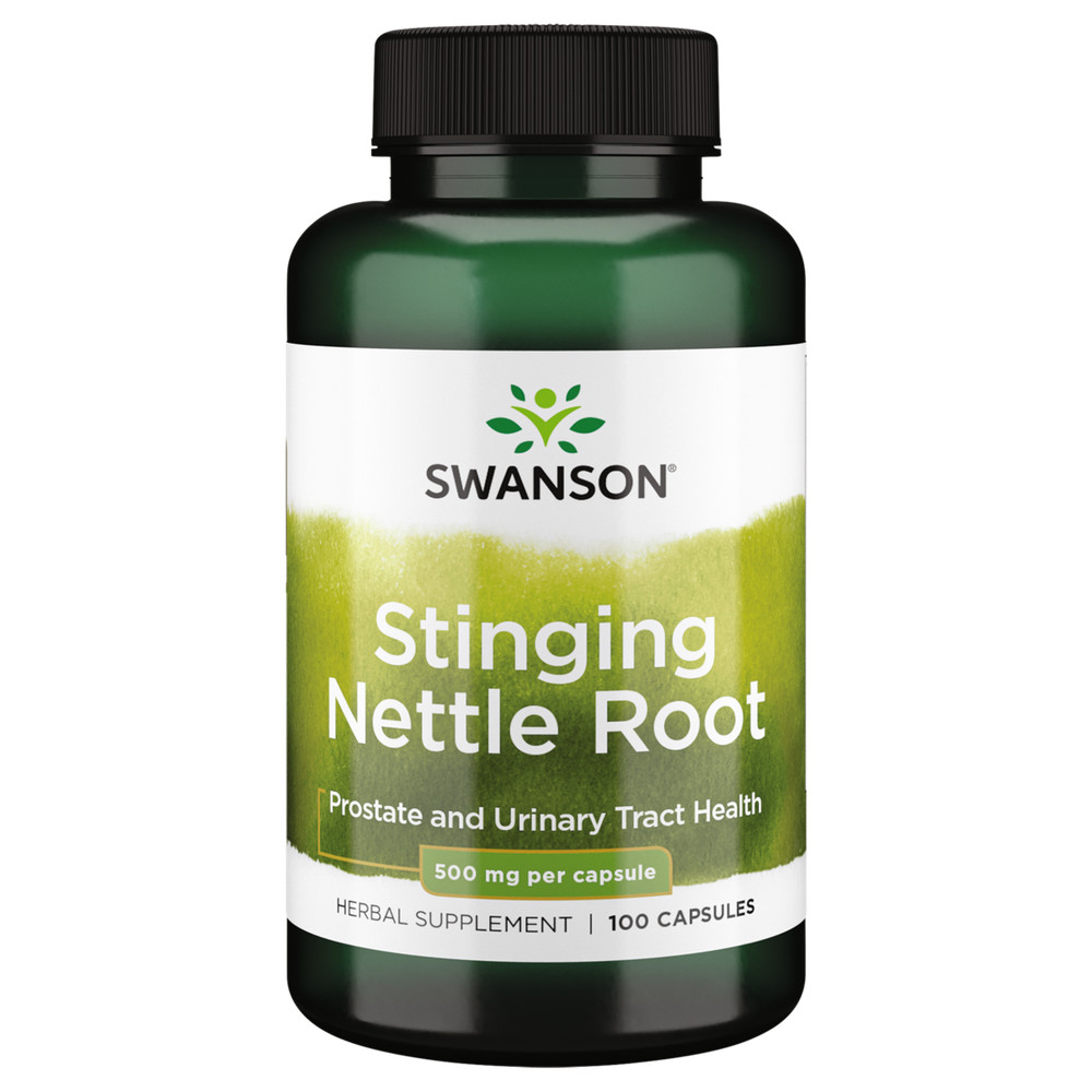 Swanson Stinging Nettle Root Capsules, 500 mg, 100 Count