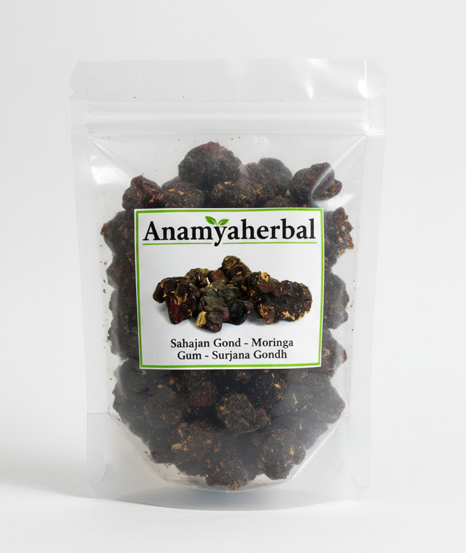 100% Pure Sahajan Gond – Moringa Gum Surjana Gondh Sohjana (saragva gunder) 50GM
