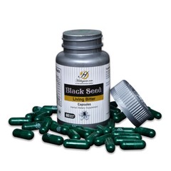 Black Seed Living Bitter Capsule, 60 Capsules, Herbal Dietary Supplement