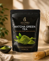 Allora Matcha Green Tea Powder 100g Premium Natural Antioxidant Superfood