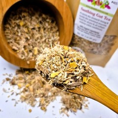 SOOTHING GUT TEA for stomach ulcers, inflammatory colon conditions, sore throat