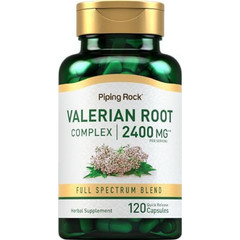 2400mg Valerian Root Extract 120 Capsules Sleep Aid Support