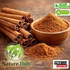 100% Organic Ceylon Cinnamon Sticks & Powder |Pure True Cinnamon|From Sri Lanka