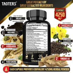 Tribulus terrestris, 4250 mg Male Enhancement, Muscle Health, Energy Endurance