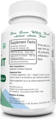 Organic Aura AMLA Capsules. 1000mg per Serving, 120 Veg Capsules. Natural