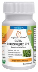 Cissus Quadrangularis Extract Capsules Pure & High Quality