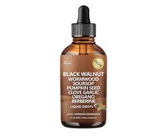 Parasite Cleanse Tincture/Extract-Wormwood,Black Walnut Hull, Clove,Best Quality