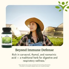 Swanson Oregano Oil 10:1 Extract Digestive and 120 Count (Pack of 1)