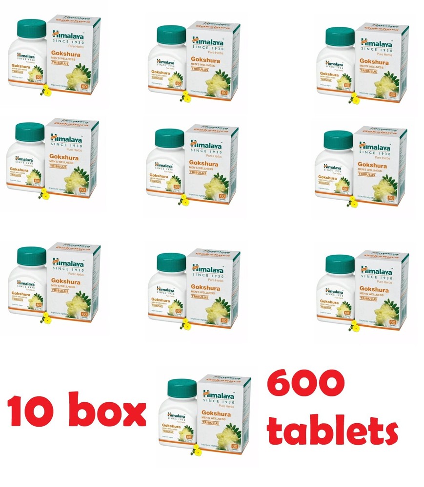 Gokshura Tablet | 600 Tablets | Natural Men’s Wellness Supplement | 10 Boxes