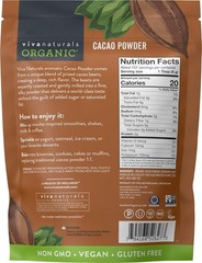 Organic Unsweetened Cacao Powder, 2 lb – Baking & Smoothies