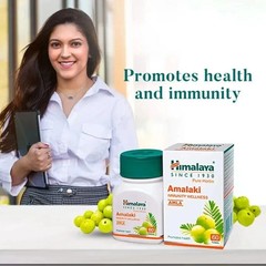 Himalaya AMALAKI Tablets Amla 10 Boxes 60 Tabs Each Box | FREE SHIP | Exp 2028