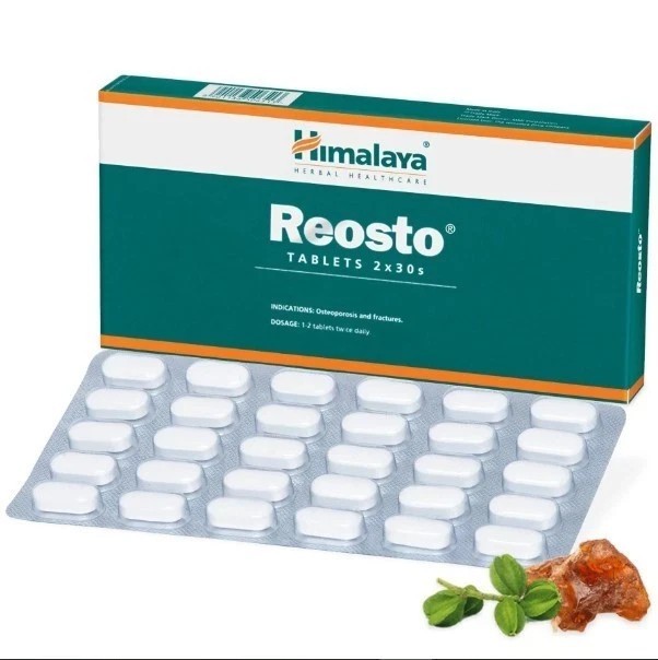 Himalaya REOSTO Tab Bone And Joint Support 60 tab FREE SHIP 2027 z107