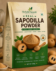 Sapodilla Powder (Chikoo Powder) | Dried Fruit Powder | Premium Quality|Recipe