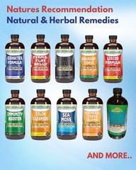 Pick your 2 Bottle BITTERS 16oz Herbal Soursop w Moringa, Sea Moss +10 Herbs