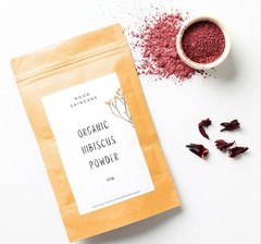 Premium Hibiscus Powder | Hibiscus sabdariffa | Finely Milled | Pure & Natural