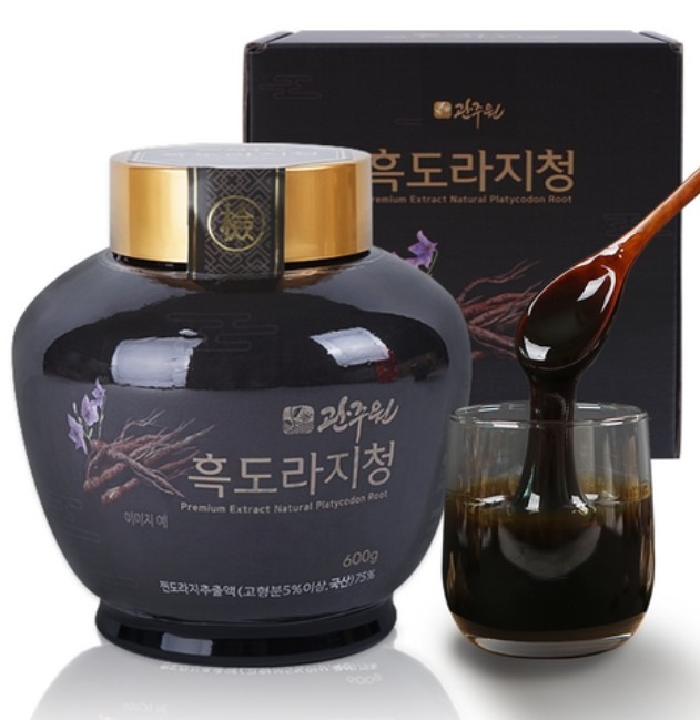 KOREAN black bellflower root [600g x 1EA] Premium Black Ginseng