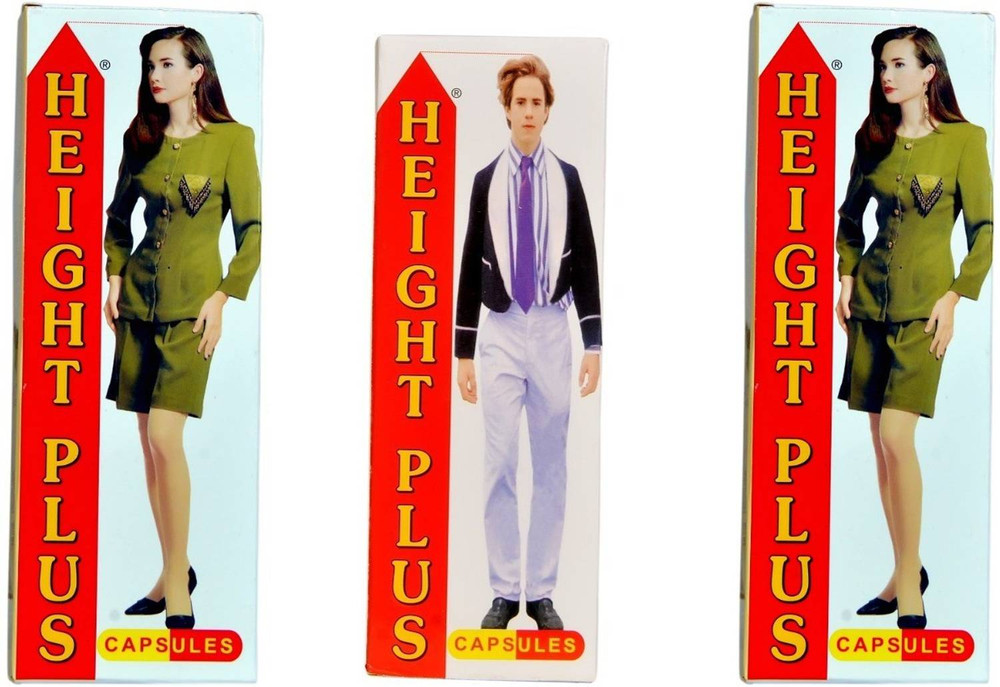 Height Plus Capsules for unisex Height Gainer 100% Herbal – 60 Capsule