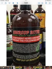 Herboganic Soursop Living African Bitters 16 Ounce