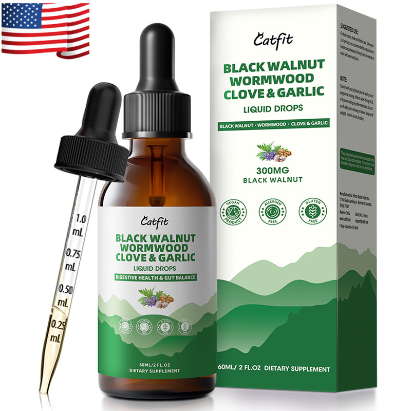 Parasite Cleanse Tincture/Extract-Wormwood, Black Walnut Hull, Clove 2oz