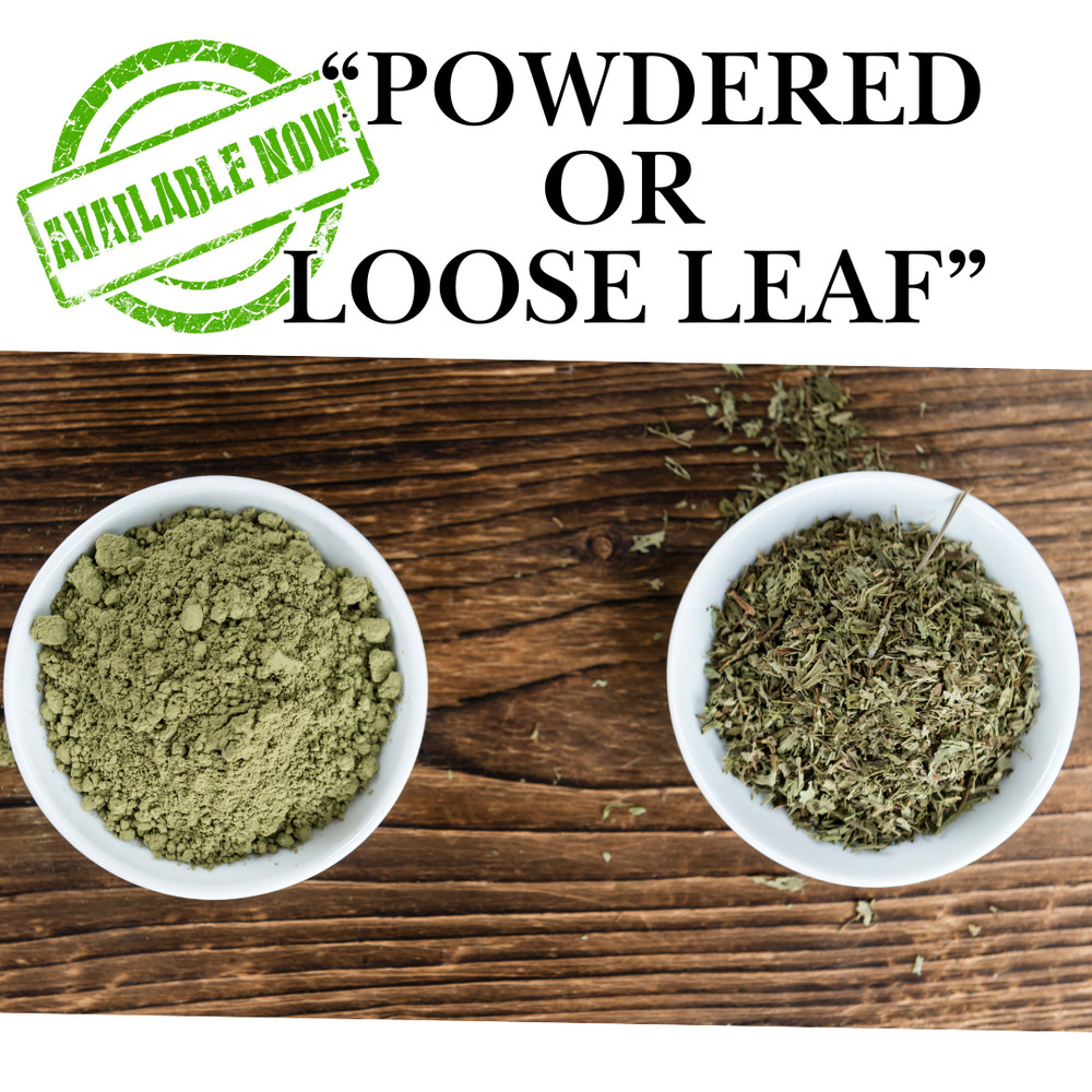 Bilberry Leaf Herb | Whole or Powder | Natural Detox Cleanse 1oz 4oz 8oz Sizes
