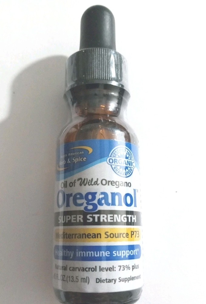 Oreganol P73 North American Herb & Spice Super Strength Oreganol .45 oz