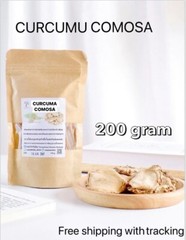 Organic Thai Curcuma Comosa Dried Root 200g – Natural Plant Product