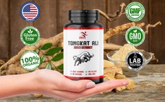 60 PILLS TONGKAT LONGJACK 100% PURE ROOT GRADE ‘A’ EXTRACT 200:1 120 CAPSULES