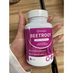 Rosabella Organic Beet Root 60 Capsules Natural Energy.Boost Blood Pressure 2PCS