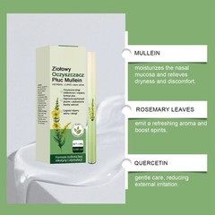 Mullein Lung Purifier Inhaler For Lung Health &Fresh Air Free Shipping