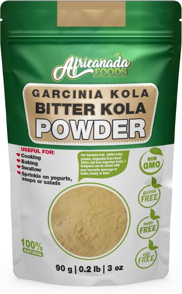 Premium Garcinia Kola Powder – African Bitter Kola Nut Powder, Petit Cola Nut Po