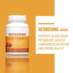 BERBERINE WITH PHYTOSOME PLUS BOTANICAL EXTRACT SUPPORTS CARDIOVASCULAR HEALTH