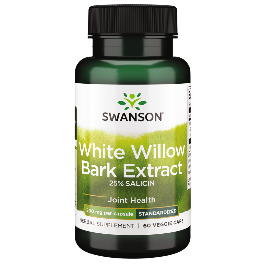 Swanson Maximum Strength White Willow Bark Extract – Promotes Joint Support a…
