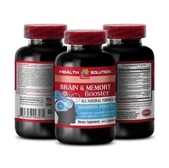 Memory sharpness – BRAIN & MEMORY BOOSTER – Mental health supplement 1 Bottle