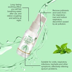 1~5PCS 30ML Lung Detox Herbal Cleansing Spray For Smokers Clear Nasal Congestion