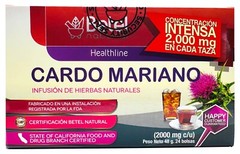 Premium Cardo Mariano Te by Betel Natural – Milk Thistle – Healthy Liver Detox