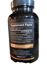Natgrown Maca Peruvian Root 1500 MG Extra Strength 120 Veg Caps Exp:9/28