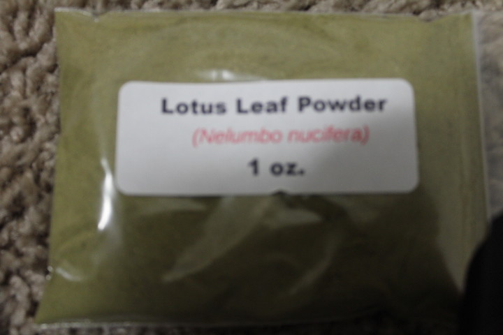 1 oz. (28 grams) Lotus Leaf Powder