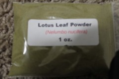 1 oz. (28 grams) Lotus Leaf Powder