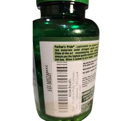 Puritan’s Pride Turmeric 800mg 100 Capsules Herbal Supplement Exp 09/2027