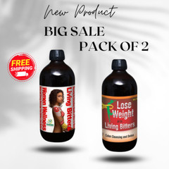 Women Wellness and Lose Weight Living Bitters – 16oz -Herbal Tonic for Wellbeing