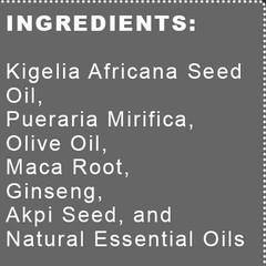 Kigelia Africana Oil Grow Enlarging Oil, New Advanced Formula 50 ml X 1 Pack