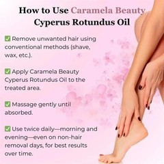 NEW Cyperus Rotundus Oil – 60ml Natural Cyperus Rotundus Oil For Hair Removal