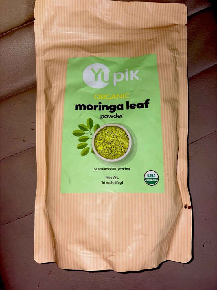 Yupik Organic Morninga Leaf Powder 16oz 1lb Moringa Powder