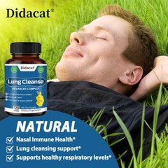 Lung Support Supplement, Lung Cleanse & Lung Detox Formula, Lung Health Support