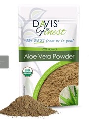 Davis Finest Aloe Vera Powder 250G. Exp2/27. Free Ship!