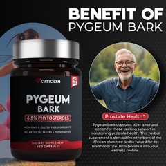 Pygeum Bark Extract 120 Capsules