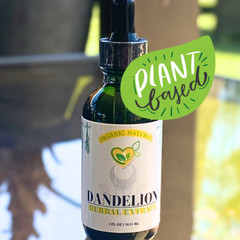 Dandelion Leaf Extract Non-Alcohol Organic Liquid Herbal Liver Digestive 2oz
