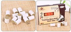 李时珍 蕲艾 Best Artemisia argyi Ai Wormwood Mugwort for Moxibustion Moxa Rolls 54pc