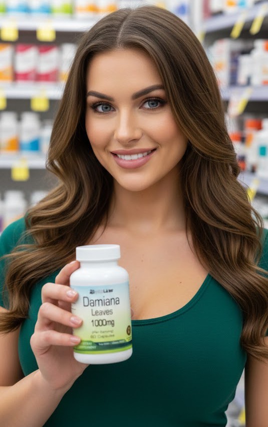 Damiana Leaf Capsules 1000mg Per Serving – Paklabs Cheap